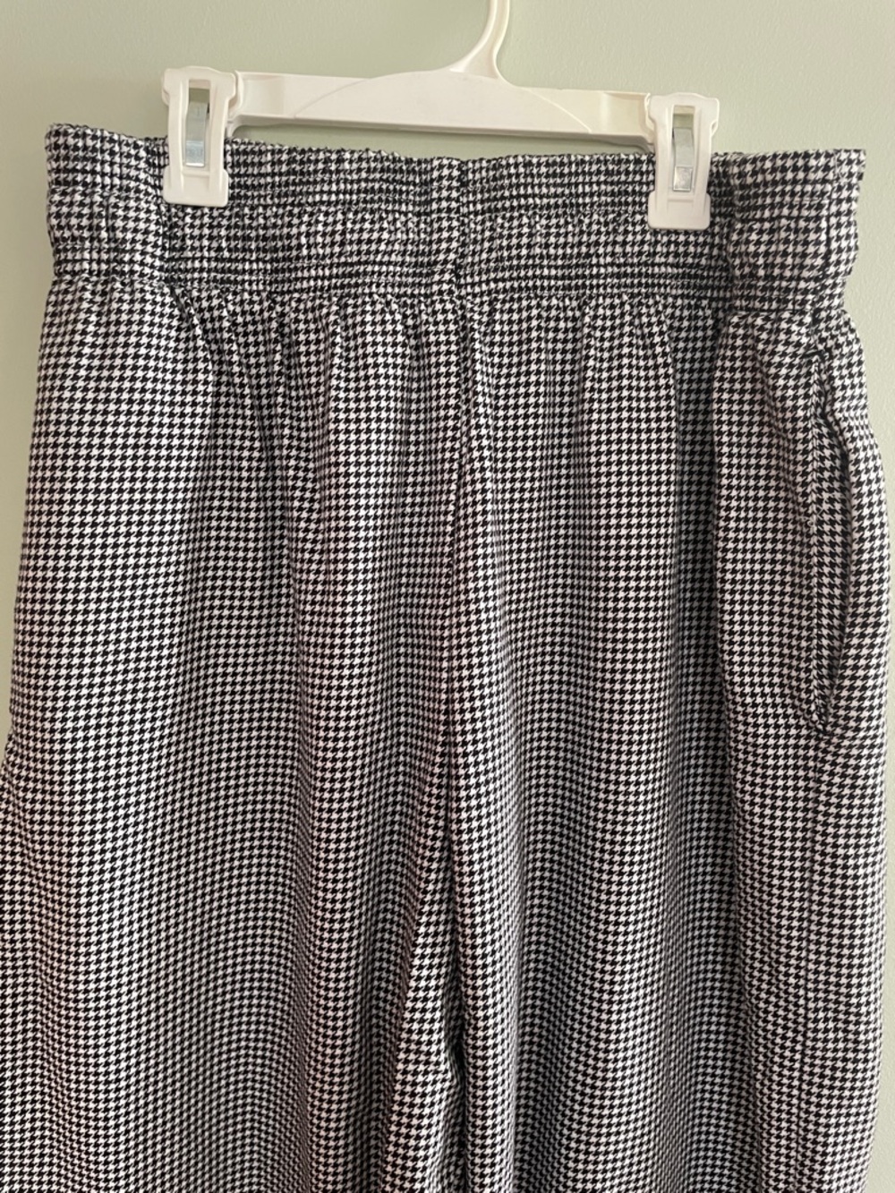 Unisex Houndstooth Chef Pants